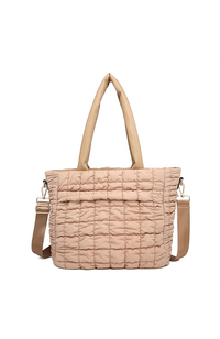 Kelly Quilted Puffy Tote