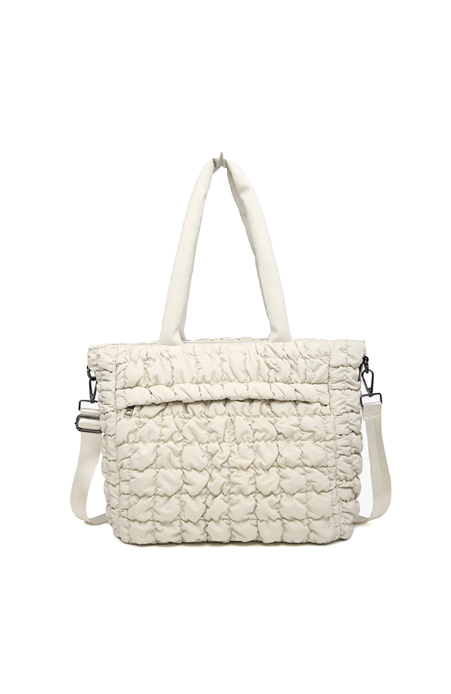 Kelly Quilted Puffy Tote
