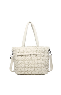 Kelly Quilted Puffy Tote