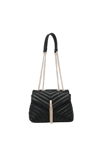 Thea Quilted Chevron Crossbody