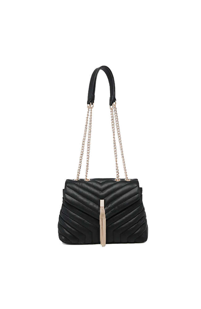 Thea Quilted Chevron Crossbody