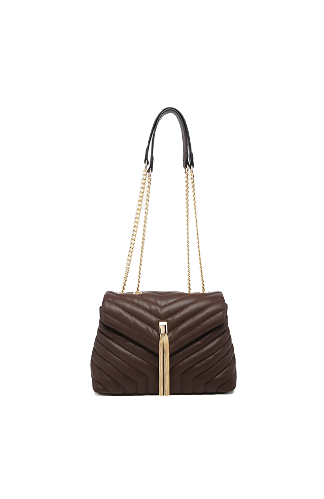 Thea Quilted Chevron Crossbody
