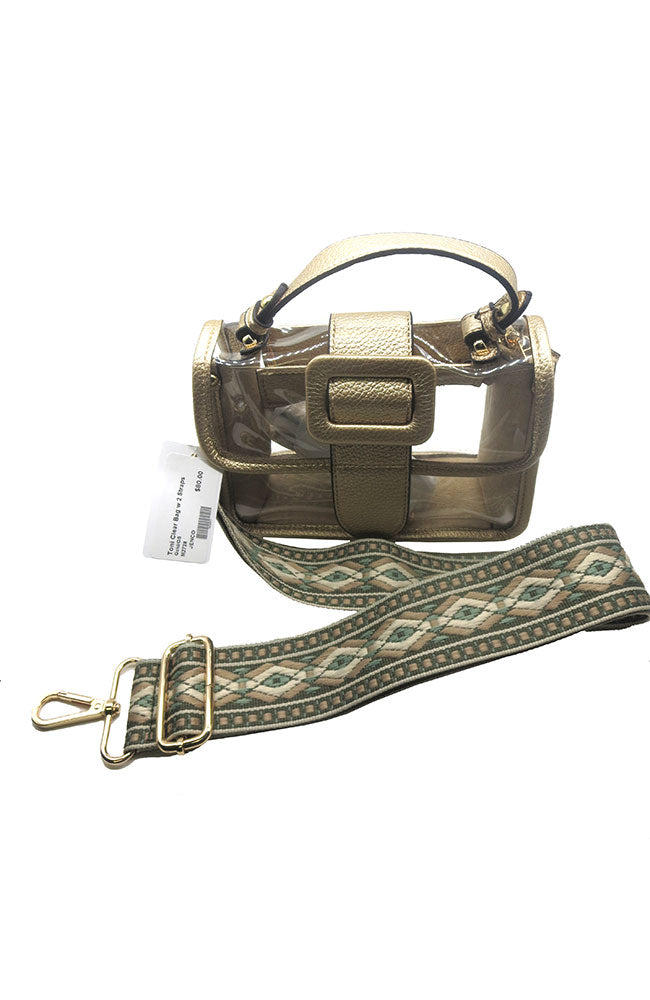 Toni Clear Bag with 2 Straps