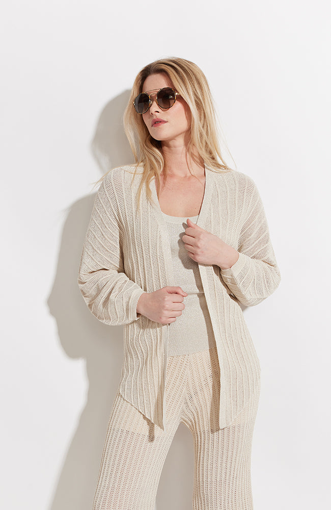 Open Knit Cacoon Cardigan