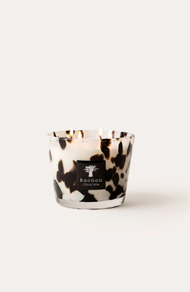 Candle Max 10 Pearls Black Classique
