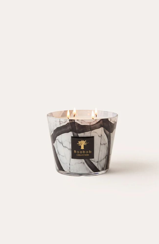 Candle Max 10 Stones Marble Classique