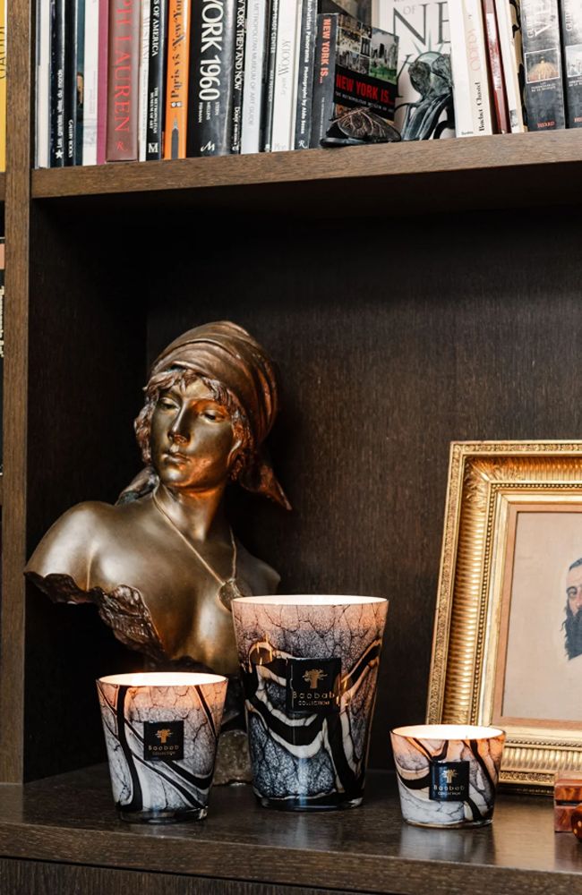 Candle Max 24 Stones Marble Grande
