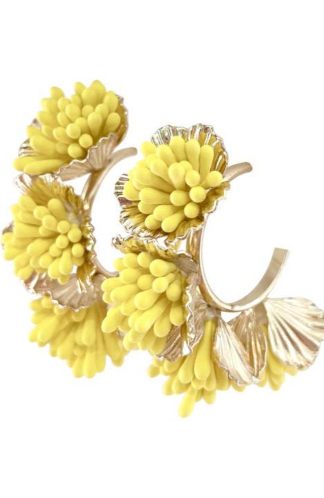 Maxine Yellow Hoops