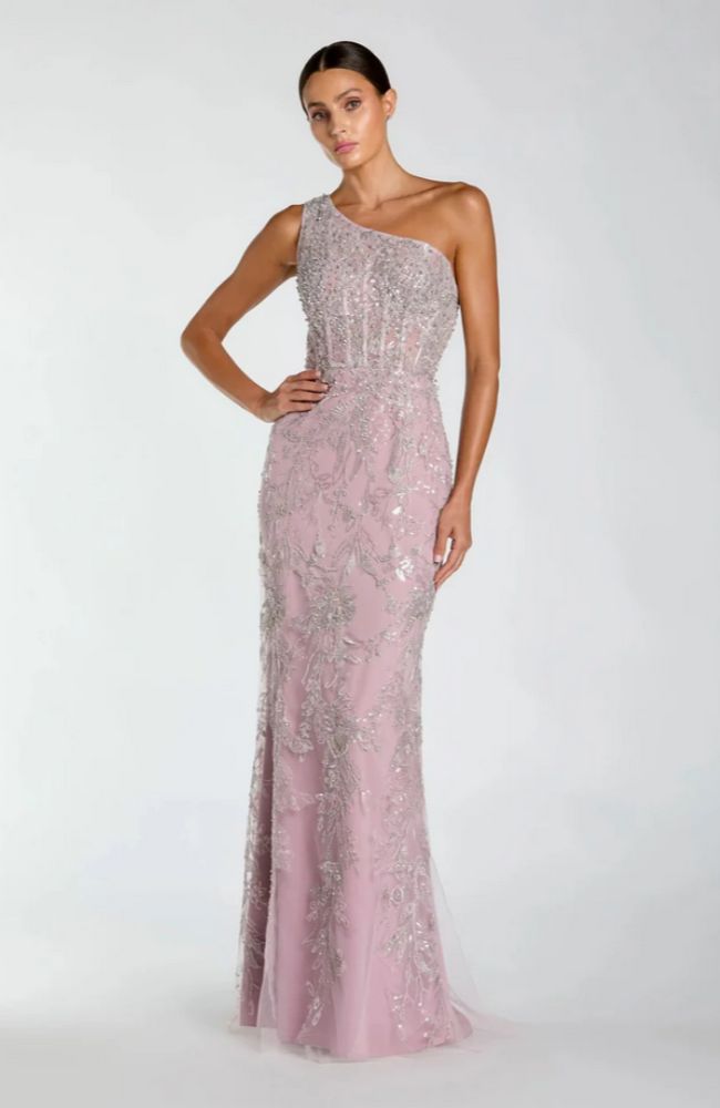 Lilac Embellished Gown