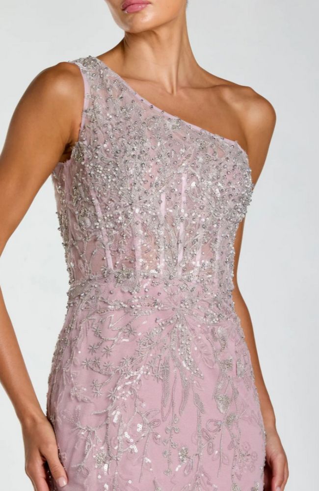 Lilac Embellished Gown