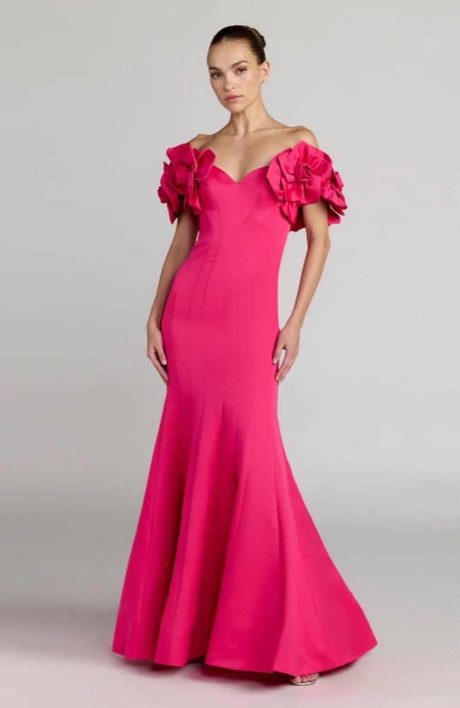 Satin Trumpet Gown