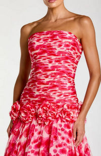 Chiffon Drop Waist Gown