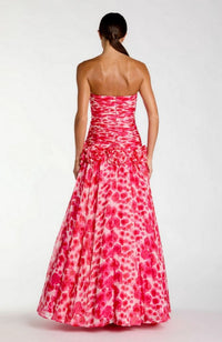 Chiffon Drop Waist Gown