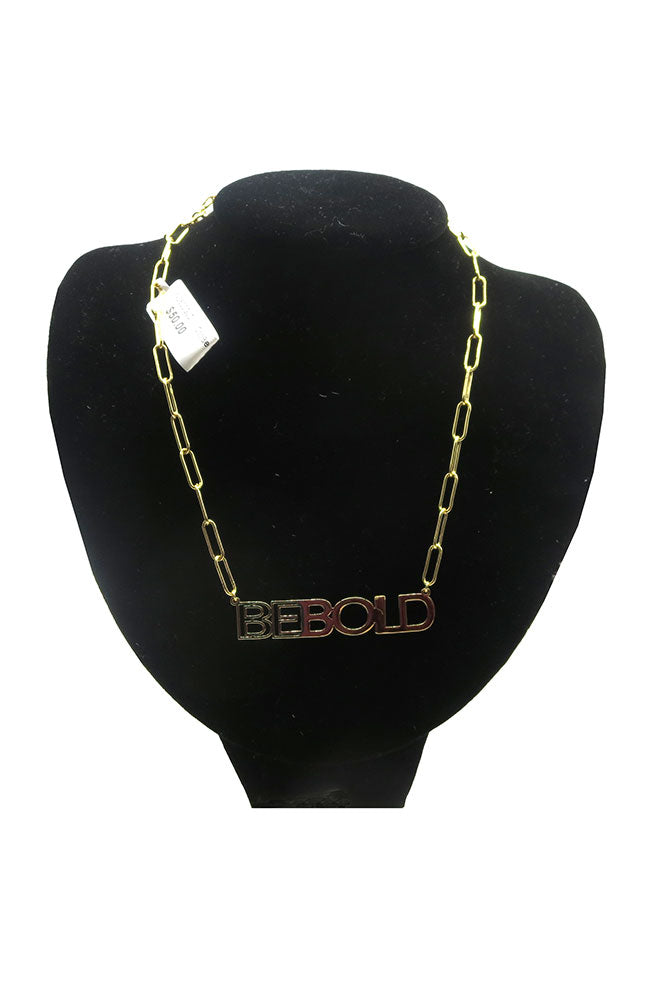 Gold Be Bold Necklace