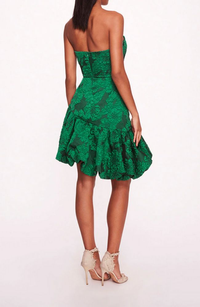 Calathea Cloque Cocktail Dress