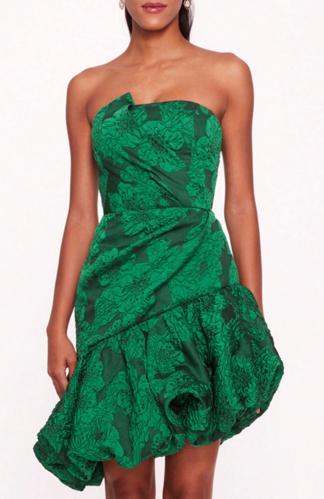 Calathea Cloque Cocktail Dress