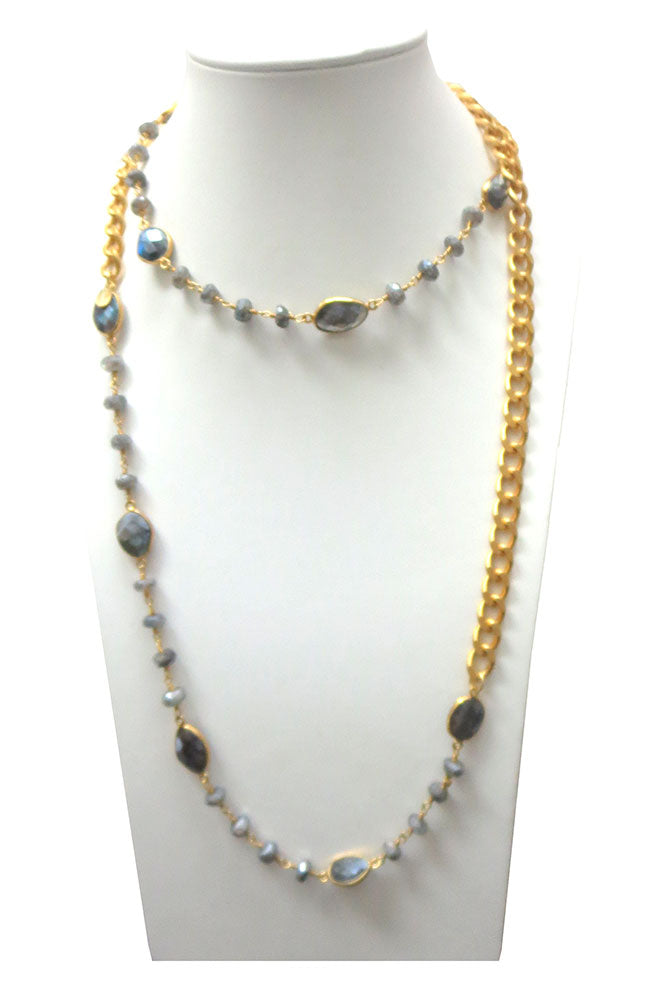 Lab Gold Layer Necklace