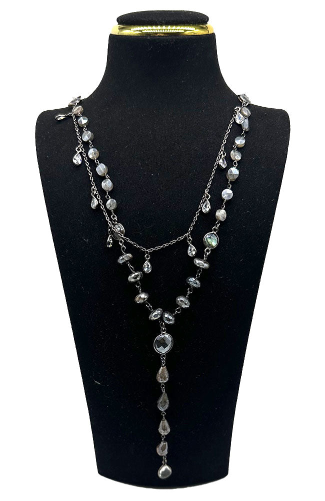 2 Layer Ox Lab Necklace