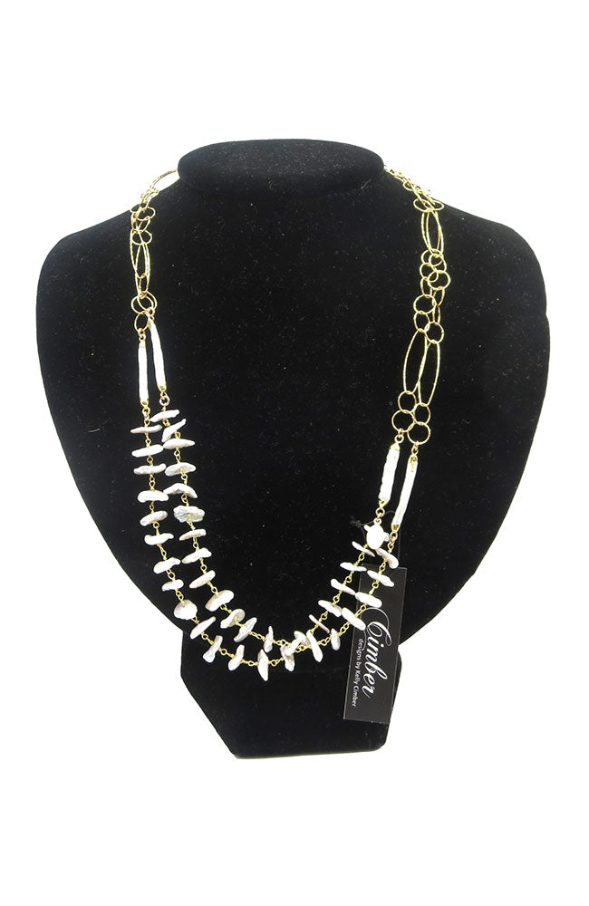 Resort Pearl Layer Necklace