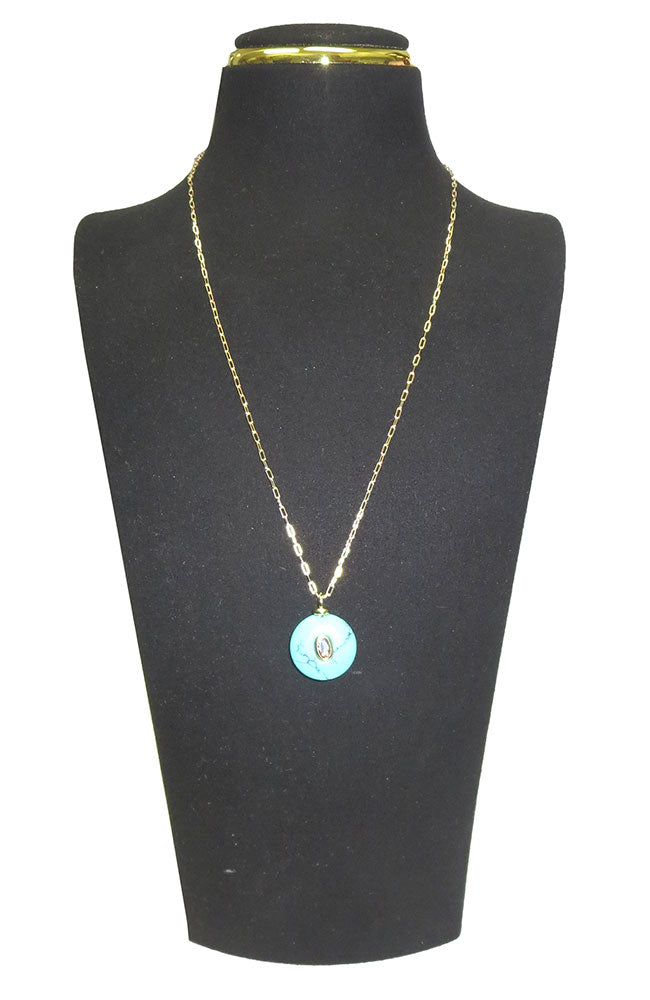 Semi Precious Turquoise Necklace