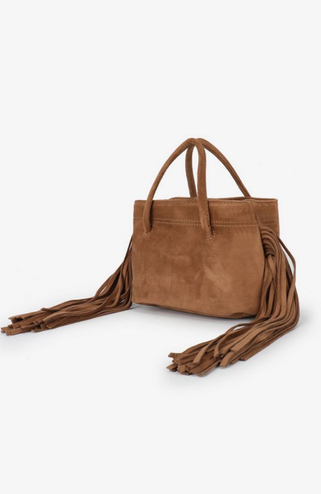 Noe Mini Fringe Camel