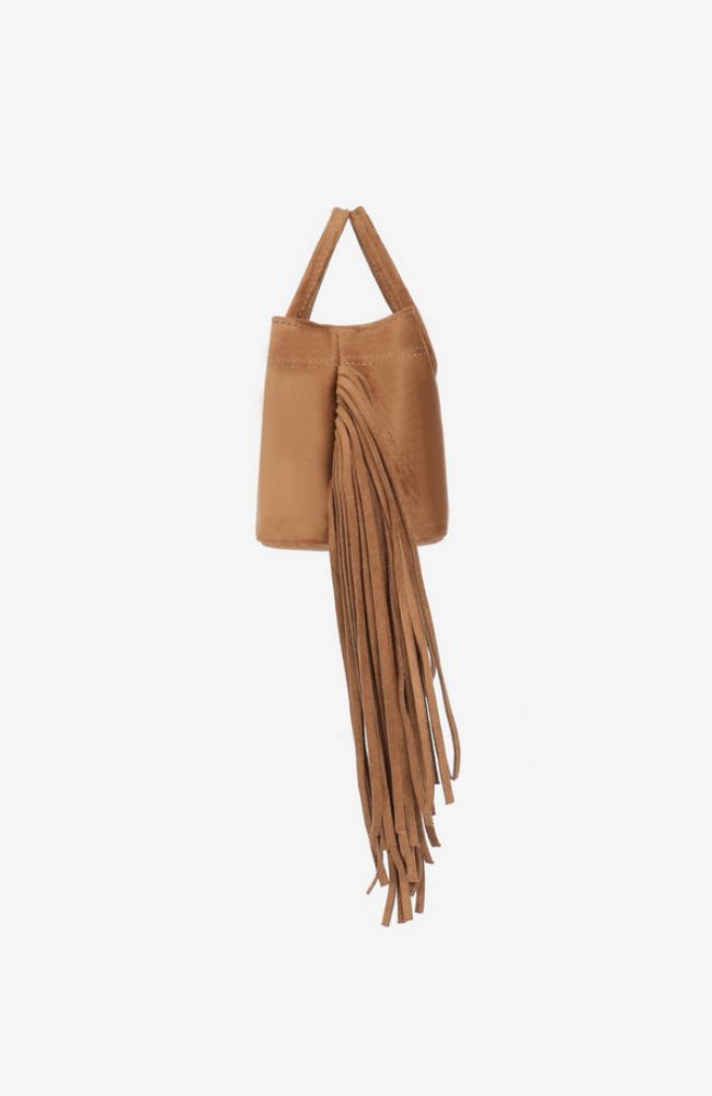Noe Mini Fringe Camel