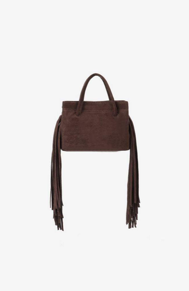 Noe Mini Fringe Chocolate