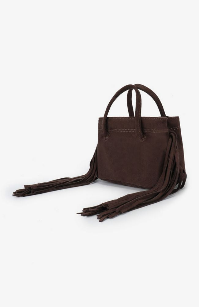 Noe Mini Fringe Chocolate