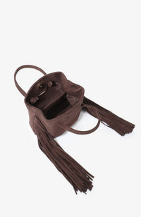 Noe Mini Fringe Chocolate