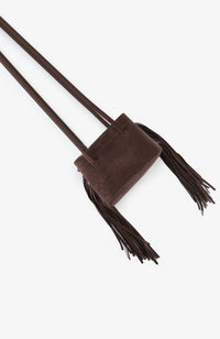 Noe Mini Fringe Chocolate