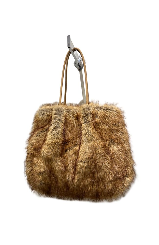 Noor Tote Multi Faux Fur