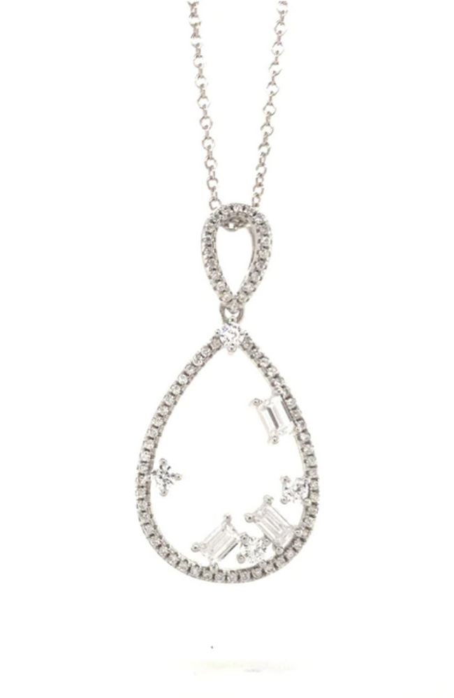 Olivia 82 Diamond White Necklace