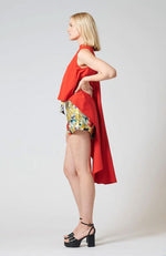 Floral Paperbag Shorts