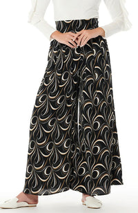 High Waist Fold Pleated Pants