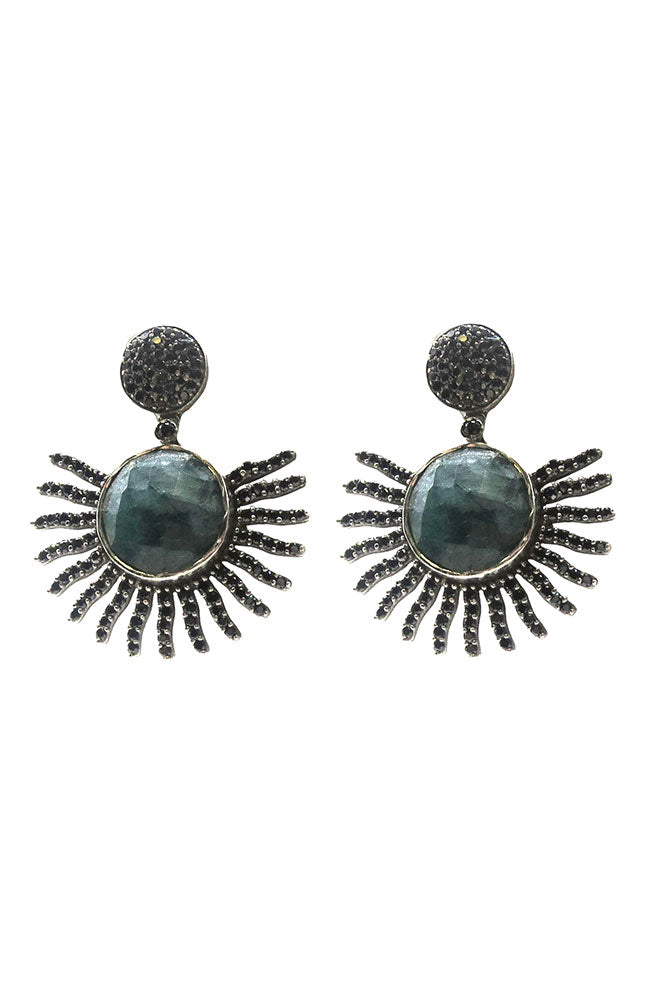 Color Stone Earrings