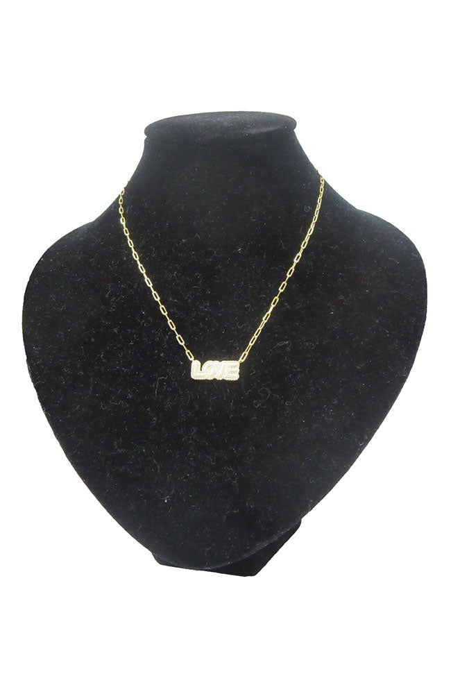 Gold Love Dainty PPC Necklace