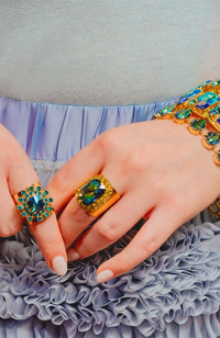 Chloe Ring in Golden Sahara