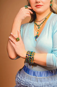 Chloe Ring in Golden Sahara