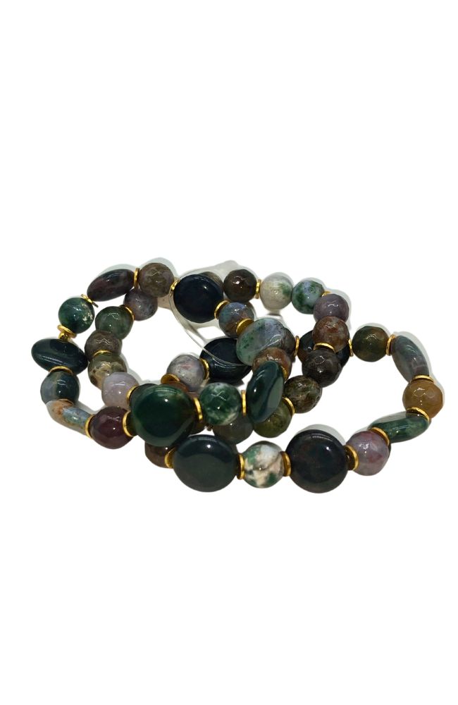 Gemstone Bracelet Set of 3