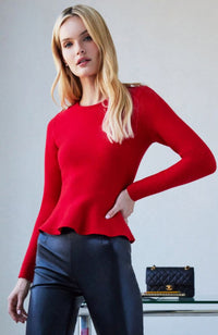 Panache Peplum Sweater