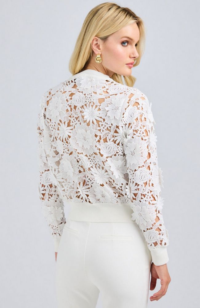 Erin 3D Lace Cardigan