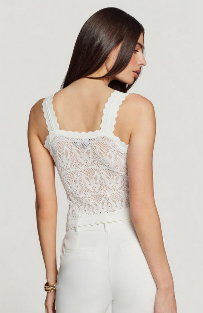 Eloise Pointelle Butterfly Tank