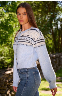 Hilda Fairisle Cardigan