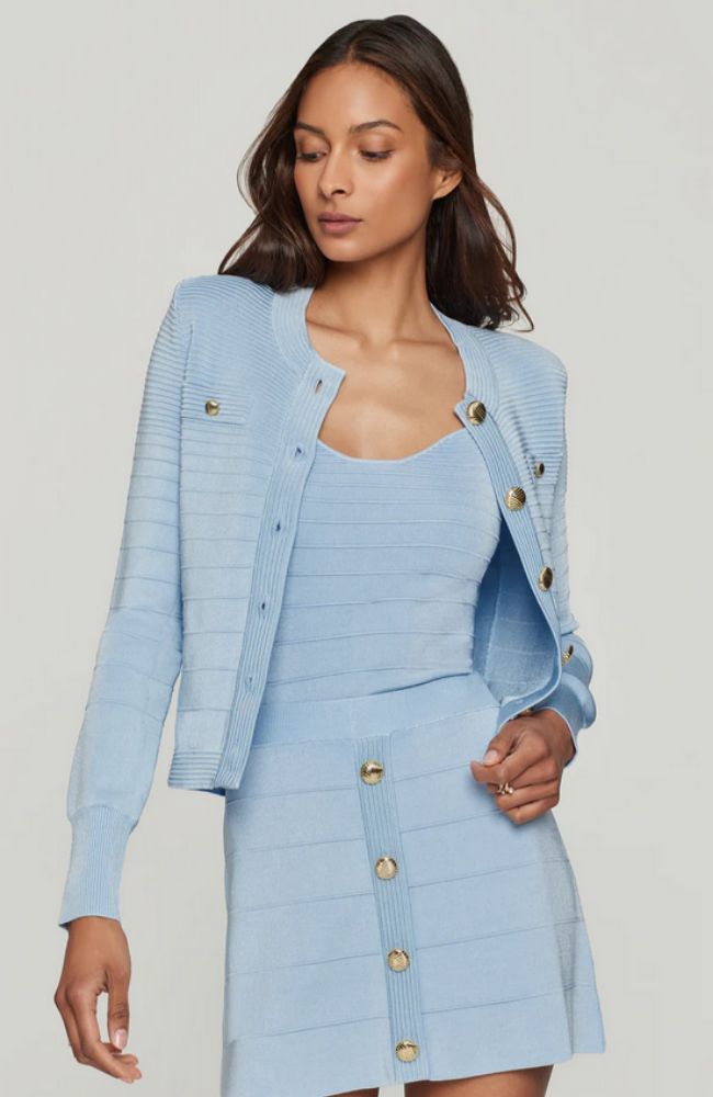 Lilla Bandage Cardigan