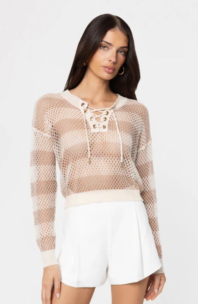 Samantha Stripe Sweater