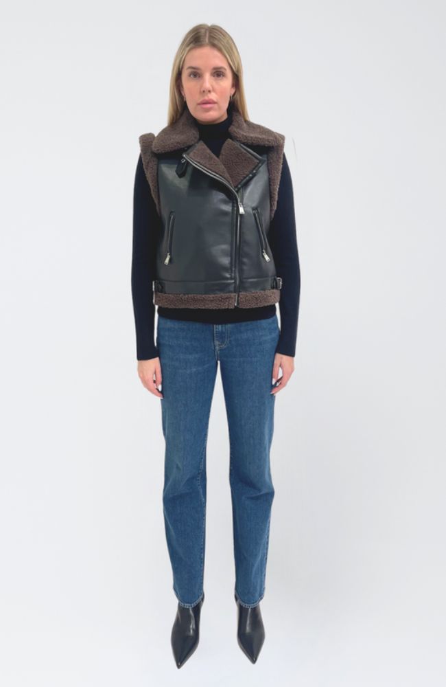 Daniels Sherpa Combo Vest