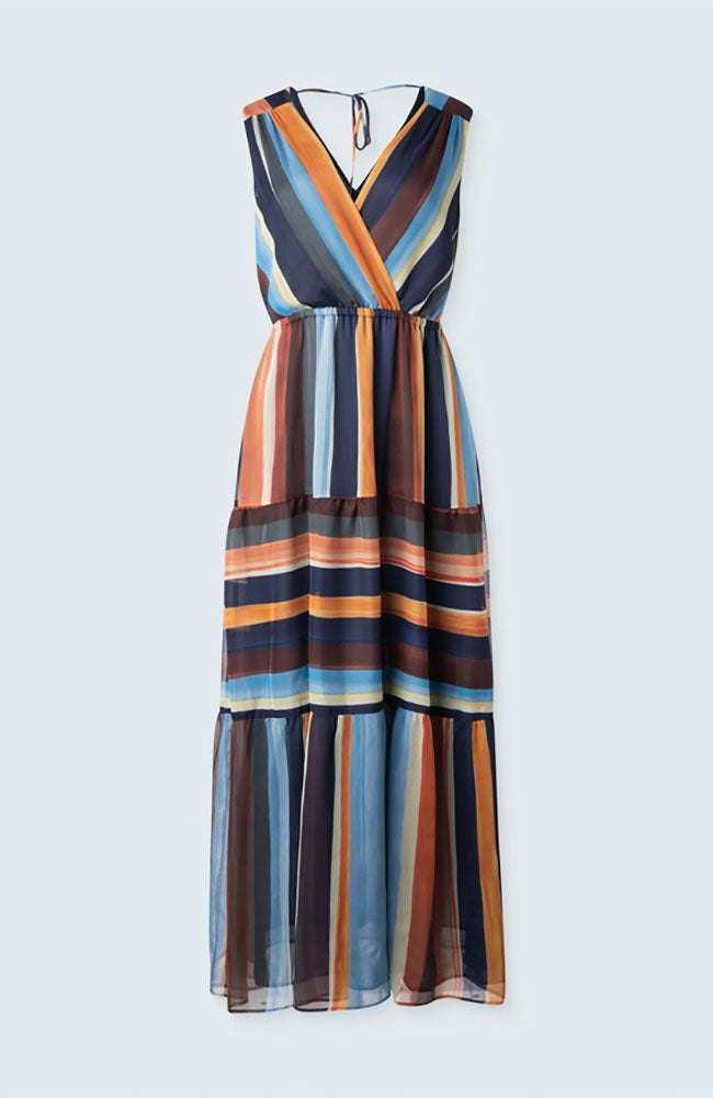 Multi Stripes Long Dress