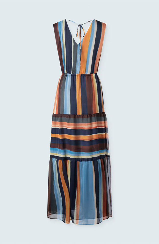 Multi Stripes Long Dress