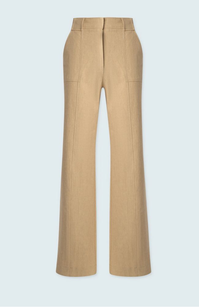 Linen Wide Leg Pant