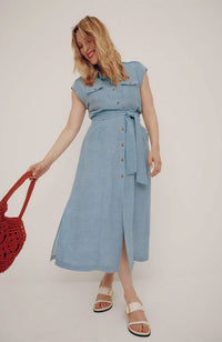 Maxi Denim Dress